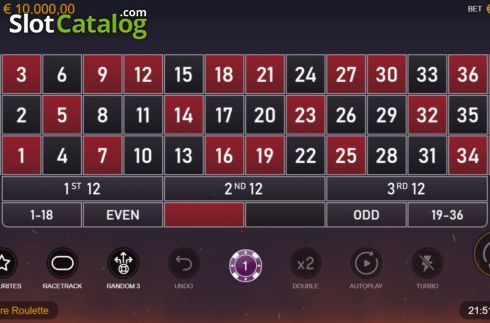Скрин2. Multifire Roulette слот