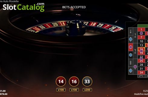 Скрин6. Multifire Auto Roulette слот
