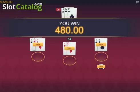 Скрин3. Perfect Strategy Blackjack слот