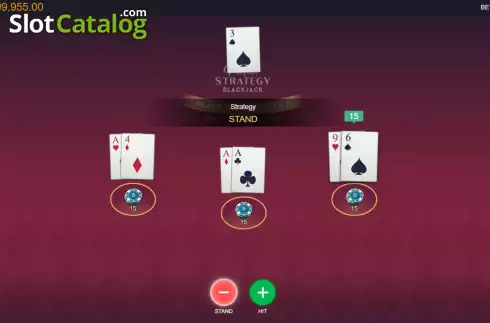 Скрин6. Perfect Strategy Blackjack слот
