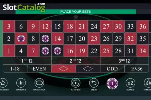 Скрин3. Auto Roulette (Switch Studios) слот