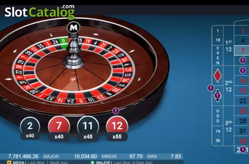 Скрин4. Roulette Mega Moolah слот