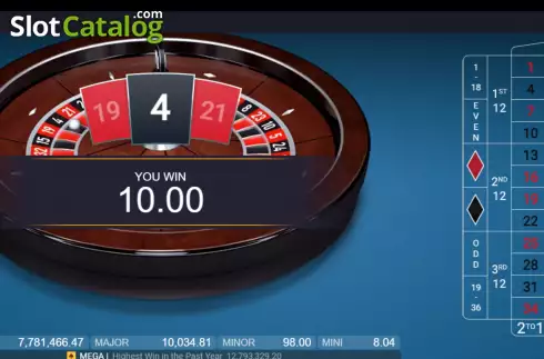 Скрин6. Roulette Mega Moolah слот