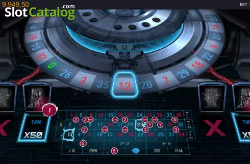 Скрин8. Terminator 2 Roulette слот