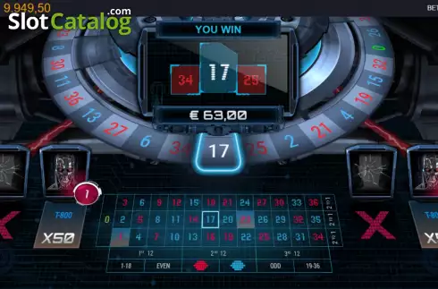 Скрин9. Terminator 2 Roulette слот