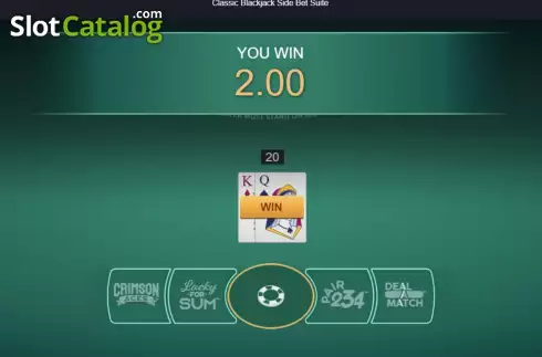 Скрин3. Classic Blackjack Side Bet Suite слот