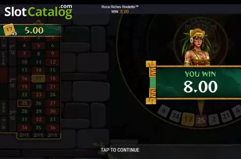 Скрин3. Roca Riches Roulette слот