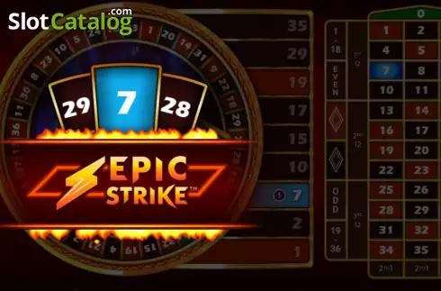 Скрин3. Epic Strike Roulette 9 Masks of Fire слот
