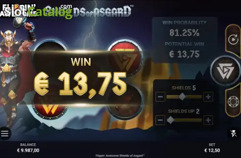 Скрин3. Flippin' Awesome Shields of Asgard слот
