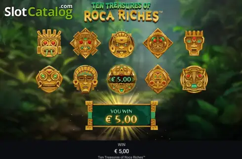 Скрин3. Ten Treasures of Roca Riches слот