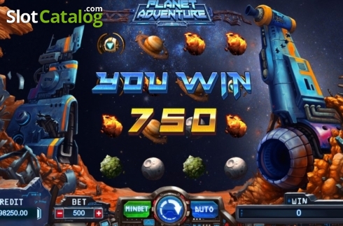 Скрин4. Planet Adventure слот