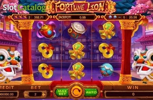 Скрин2. Fortune Lion (Funta Gaming) слот