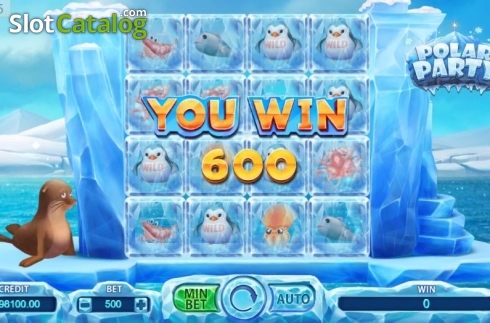 Скрин4. Polar Party слот