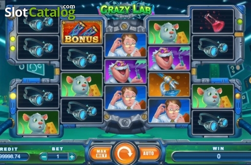 Скрин2. Crazy Lab (Funta Gaming) слот