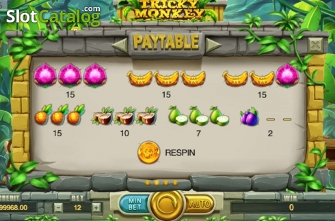Скрин5. Tricky Monkey (Funta Gaming) слот