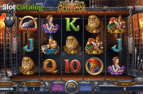 Скрин2. Legendary Gladiator слот