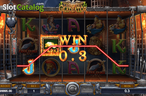 Скрин3. Legendary Gladiator слот