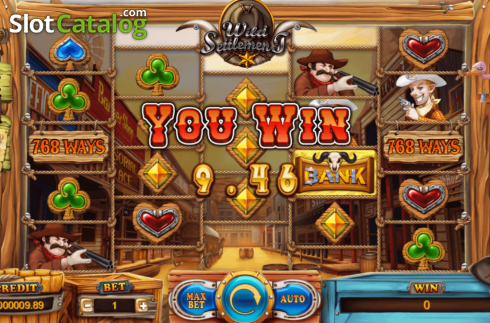 Скрин4. Wild Settlement слот