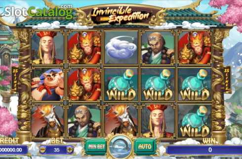 Скрин2. Invincible Expedition слот