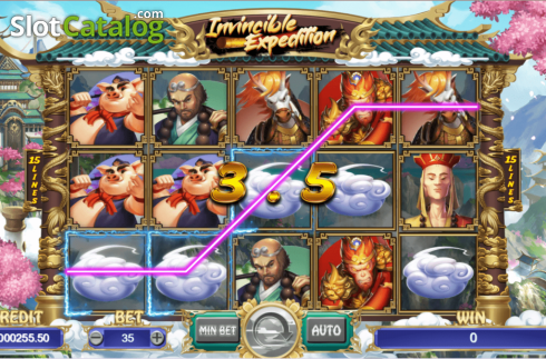 Скрин4. Invincible Expedition слот