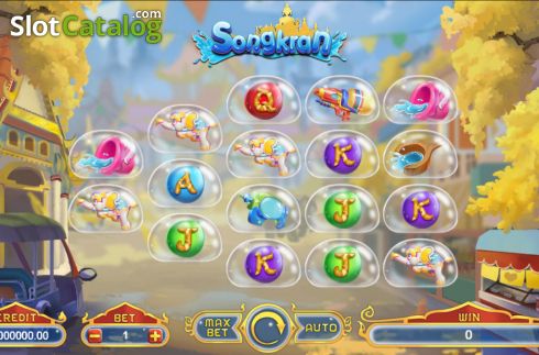 Скрин2. Songkran (Funta Gaming) слот