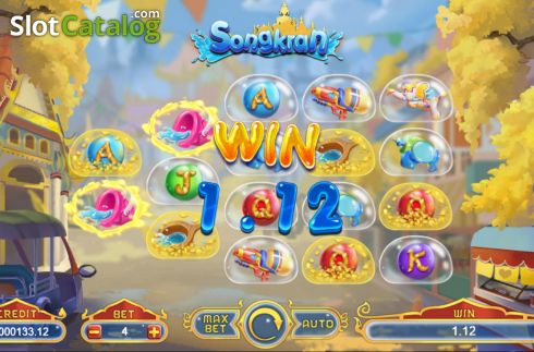 Скрин5. Songkran (Funta Gaming) слот