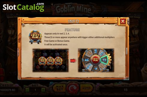 Скрин6. Goblin Mine слот