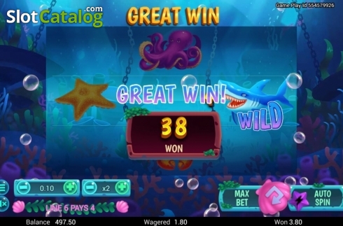 Скрин3. Shark! слот