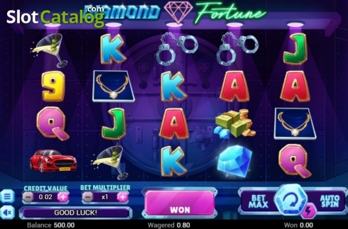 Скрин2. Diamond Fortune (Swintt) слот