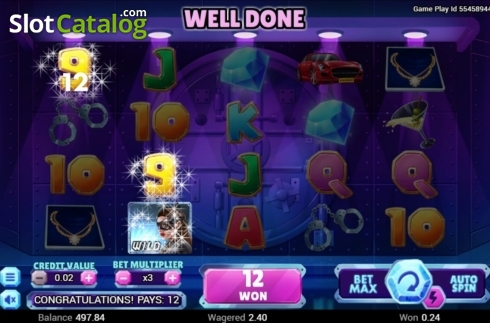 Скрин3. Diamond Fortune (Swintt) слот