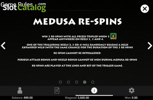 Скрин8. Medusa's Curse слот