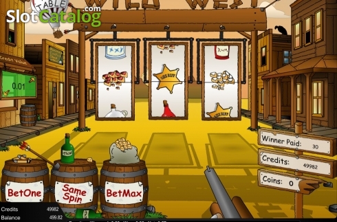 Скрин3. Wild West (TOP TREND GAMING) слот