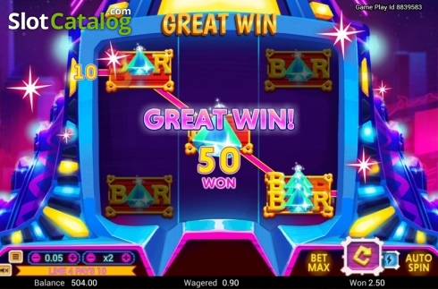 Скрин4. 3 Diamonds слот