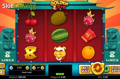 Скрин2. Golden Pig (Swintt) слот