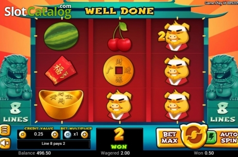 Скрин3. Golden Pig (Swintt) слот