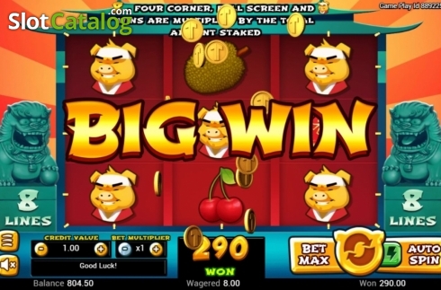 Скрин8. Golden Pig (Swintt) слот