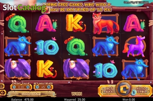 Скрин3. Golden Buffalo (Swintt) слот