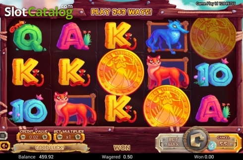 Скрин5. Golden Buffalo (Swintt) слот