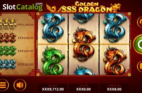 Скрин2. 888 Golden Dragon слот