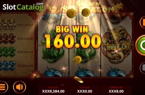 Скрин4. 888 Golden Dragon слот