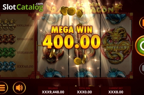 Скрин6. 888 Golden Dragon слот