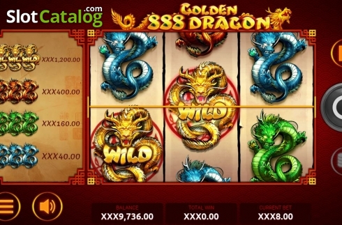 Скрин7. 888 Golden Dragon слот