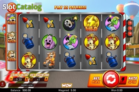 Скрин2. Wild Kart Racers слот