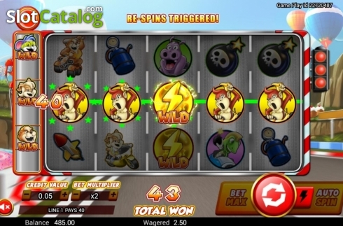Скрин3. Wild Kart Racers слот