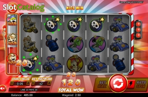 Скрин5. Wild Kart Racers слот