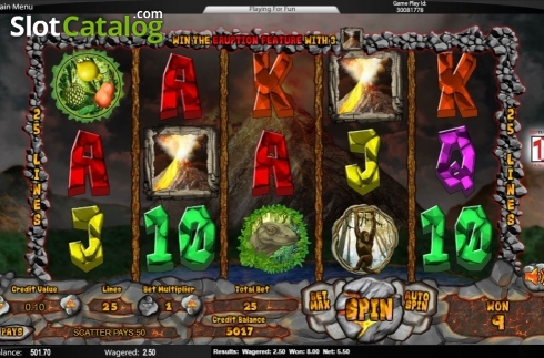 Скрин3. Hot Volcano (Top Trend Gaming) слот