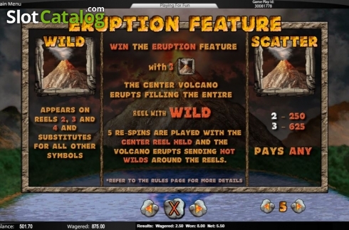 Скрин5. Hot Volcano (Top Trend Gaming) слот