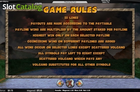 Скрин6. Hot Volcano (Top Trend Gaming) слот