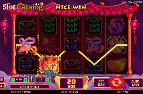 Скрин3. Wild Wild Tiger слот