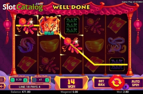 Скрин4. Wild Wild Tiger слот